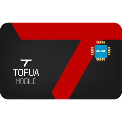 Tofua 10 GB sim