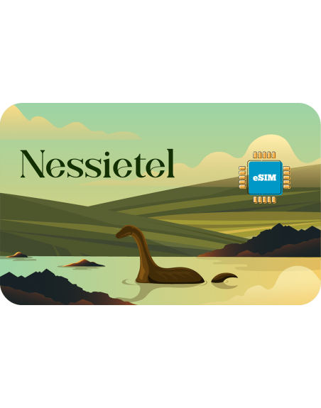 Nessietel 1 GB sim