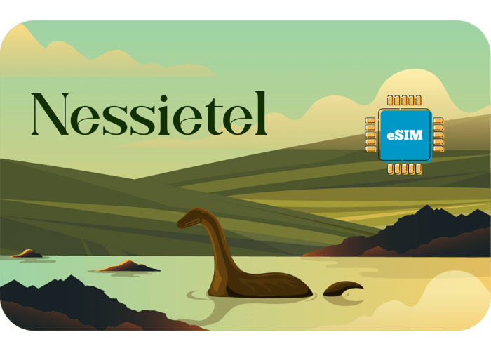 Nessietel 10 GB sim