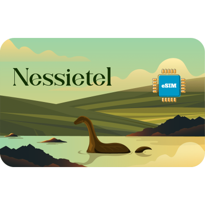 Nessietel 20 GB sim