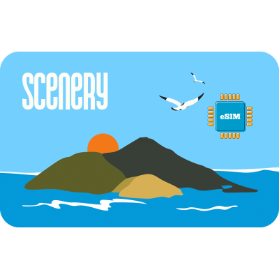 Scenery 2 GB sim