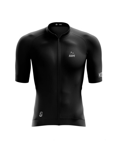 Jersey Línea Giro Manga Corta (Negro)