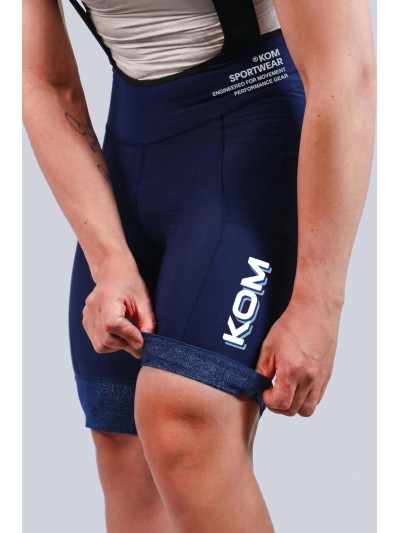 Lycra badana de ciclismo Giro plus (Azul)