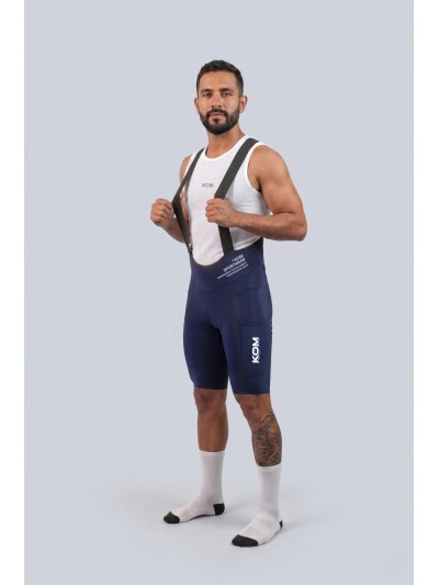 Lycra badana de ciclismo Giro plus (Azul)