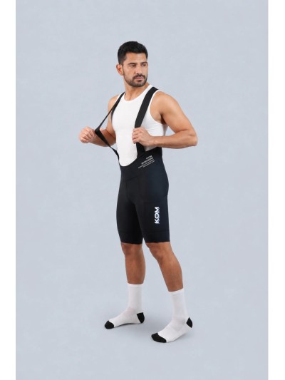 Lycra badana de ciclismo Giro Plus (Negro)