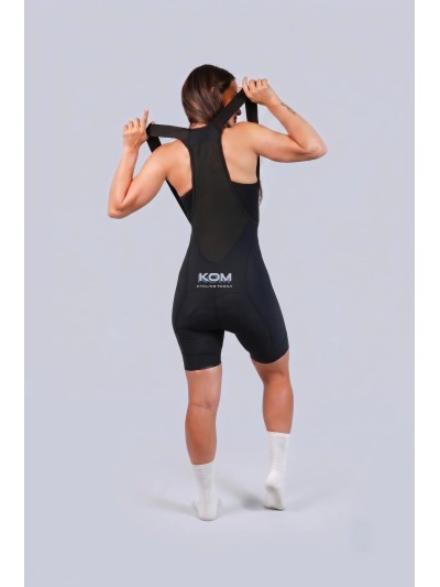 Lycra badana de ciclismo Giro Plus (Negro)