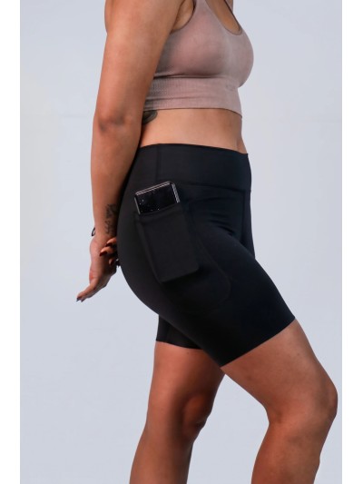 Short Biker Giro (Negro)