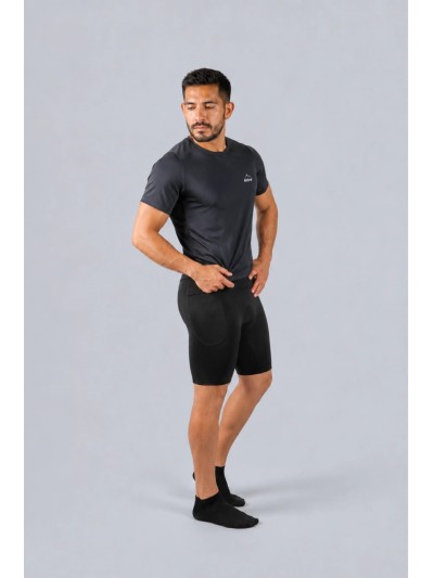 Short Biker Giro (Negro)