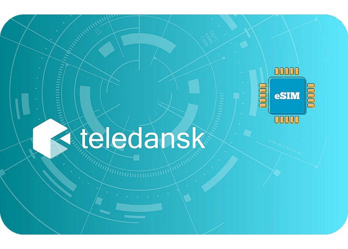 Teledansk 1 GB sim