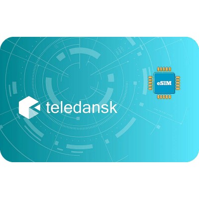 Teledansk 5 GB sim
