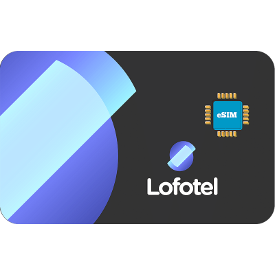 Lofotel 5 GB sim